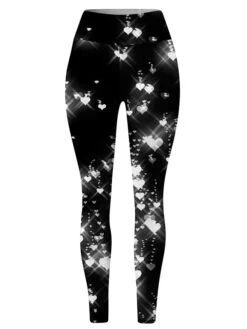 Women's Leggings Full Length Print Micro-elastic High Waist Fashion Streetwear Outdoor Christmas 2-30 2-14 S M Fall Winter -Xmas Cothing Store uexqoe1696232199952