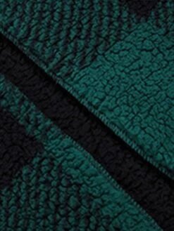 Women's Fleece Sherpa Jacket Winter Plaid Sherpa Jacket Christmas Open Front Fall Fit Thermal Warm WindproofCoat Casual Daily Xmas Street Jacket Long -Xmas Cothing Store ufdcif1694506003459