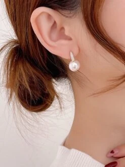 1 Pair Earrings For Women's Christmas Prom Date Alloy Classic Fashion