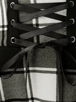 Women's Plaid Skirt Mini Black And White Red Green Skirts Xmas Casual Party Christmas S M L -Xmas Cothing Store ungzdc1627352002716