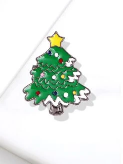 Cartoon Snowflake Christmas Series Brooch Student GiftXZ092601-2