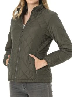 Women's Parka Outdoor Christmas Street Xmas Fall Winter Regular Coat Stand Collar Regular Fit Thermal Warm Windproof Comtemporary Casual Minimalism Jacket Long Sleeve Solid Color With Pockets Full Zip -Xmas Cothing Store vobalt1693389139554