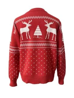 Women's Ugly Christmas Sweater Pullover Sweater Jumper Crew Neck Crochet Knit Polyester Knitted Fall Winter Outdoor Christmas Holiday Stylish Casual Soft Long Sleeve Elk Xmas Tree White Red Green -Xmas Cothing Store vpjxbk1667528984262