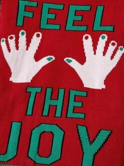 Women's Ugly Christmas Sweater Pullover Sweater Jumper Crew Neck Ribbed Knit Polyester Knitted Print Fall Winter Regular Outdoor Xmas Holiday Daily Stylish Casual Long Sleeve Print Black Green S -Xmas Cothing Store vvasns1697290866540