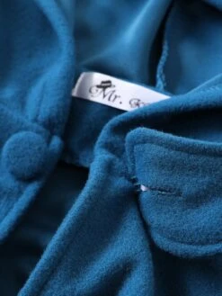 Women's Winter Coat Cloak / Halloween Xmas Capes Long Layered Coat Warm Windproof Overcoat Fall Single Breasted Hooded Coat Green Black Blue Gray Christmas Crewneck S M L XL / Winter -Xmas Cothing Store wxwygm1658476678549