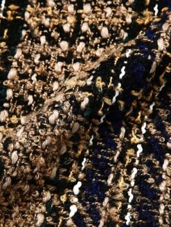 Women's Blazer Tweed Plaid Christmas Jacket Long Sleeve Coat Fall Winter Business Double Breasted Regular Jacket Green Brown XL 2XL 3XL -Xmas Cothing Store xdqtxo1660112686616