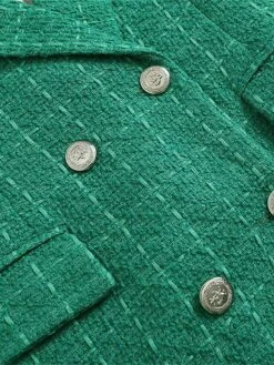 Women's Blazer Formal Pocket Plain Windproof Stylish Christmas Regular Fit Outerwear Long Sleeve Fall Black XS -Xmas Cothing Store ybhaxb1691478607961