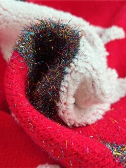 Women's Ugly Christmas Sweater Pullover Sweater Jumper Crew Neck Ribbed Knit Polyester Patchwork Fall Winter Regular Outdoor Christmas Daily Stylish Casual Soft Long Sleeve Elk Christmas Tree Red -Xmas Cothing Store yivbim1696903370609