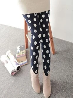 Women's Christmas Leggings Full Length Cotton Blend Print Micro-elastic High Waist Active Vacation Holiday Santa Claus Big Red Snowflake One-Size Fall Winter -Xmas Cothing Store zgvabk1696232196887