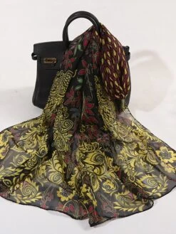 Women's Scarves Satin Scarves Christmas Halloween Gift Tie Dye Chiffon Vacation Classical Casual Outdoor Casual Casual / Daily 1 PC 9 Women's Scarves Satin Scarves Christmas Halloween Gift Tie Dye Chiffon Vacation Classical Casual Outdoor Casual Casual / Daily 1 PC -Xmas Cothing Store zhndyf1695029932210