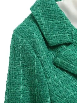 Women's Blazer Formal Pocket Plain Windproof Stylish Christmas Regular Fit Outerwear Long Sleeve Fall Black XS -Xmas Cothing Store zpnupg1691478603046