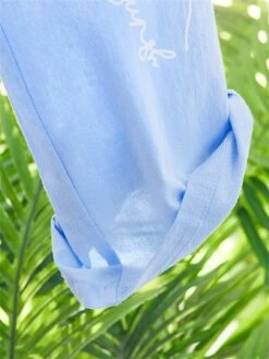 Women's Linen Pants Pants Trousers Baggy Full Length Faux Linen Side Pockets Baggy Fashion Christmas Casual Daily Xmas Blue Green S M -Xmas Cothing Store zyilxs1675059818851