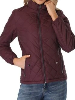 Women's Parka Outdoor Christmas Street Xmas Fall Winter Regular Coat Stand Collar Regular Fit Thermal Warm Windproof Comtemporary Casual Minimalism Jacket Long Sleeve Solid Color With Pockets Full Zip -Xmas Cothing Store zykmpf1693389125661